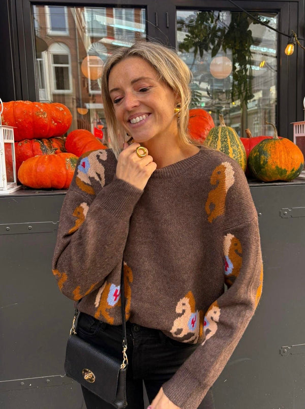 Coolest Soft Horse printed Jumper