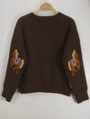 Coolest Soft Horse printed Jumper
