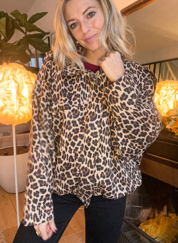 Printed Jacket - Trendy Panter OneSize