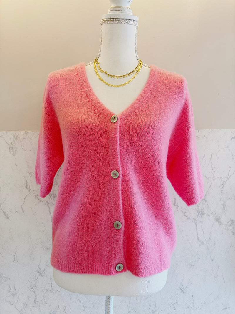 Trend Alpaca Vestje - Roze