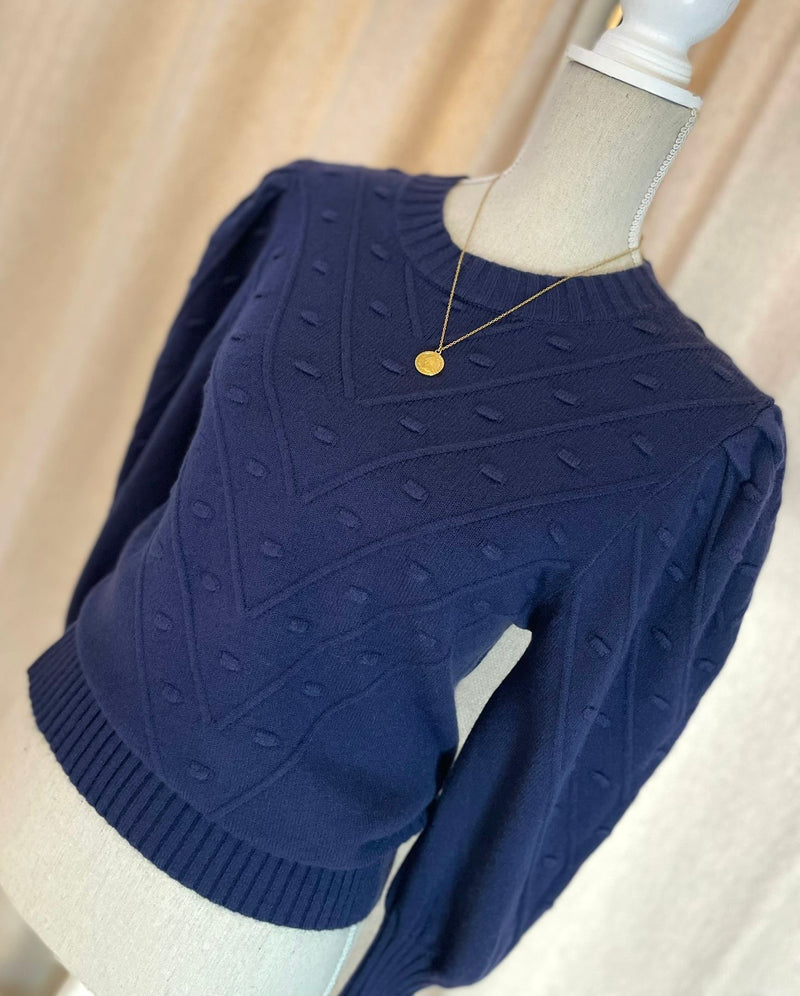 Soft Viki knit - Navy Blue