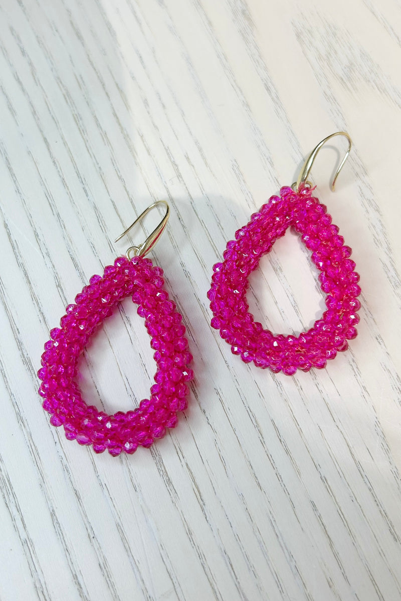 Lotti Earrings Pink - Oorhanger