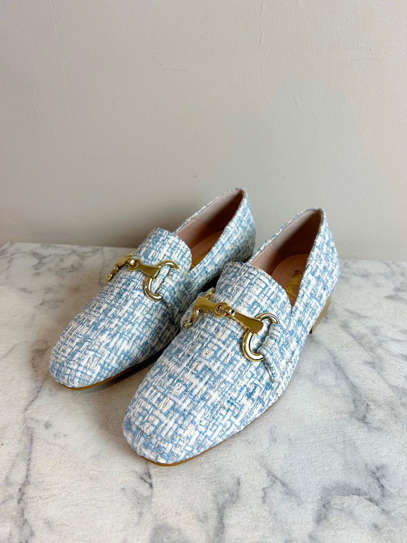 Sweet mocassins - Light blue