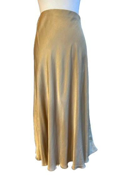 Goud - Satin Look Skirt