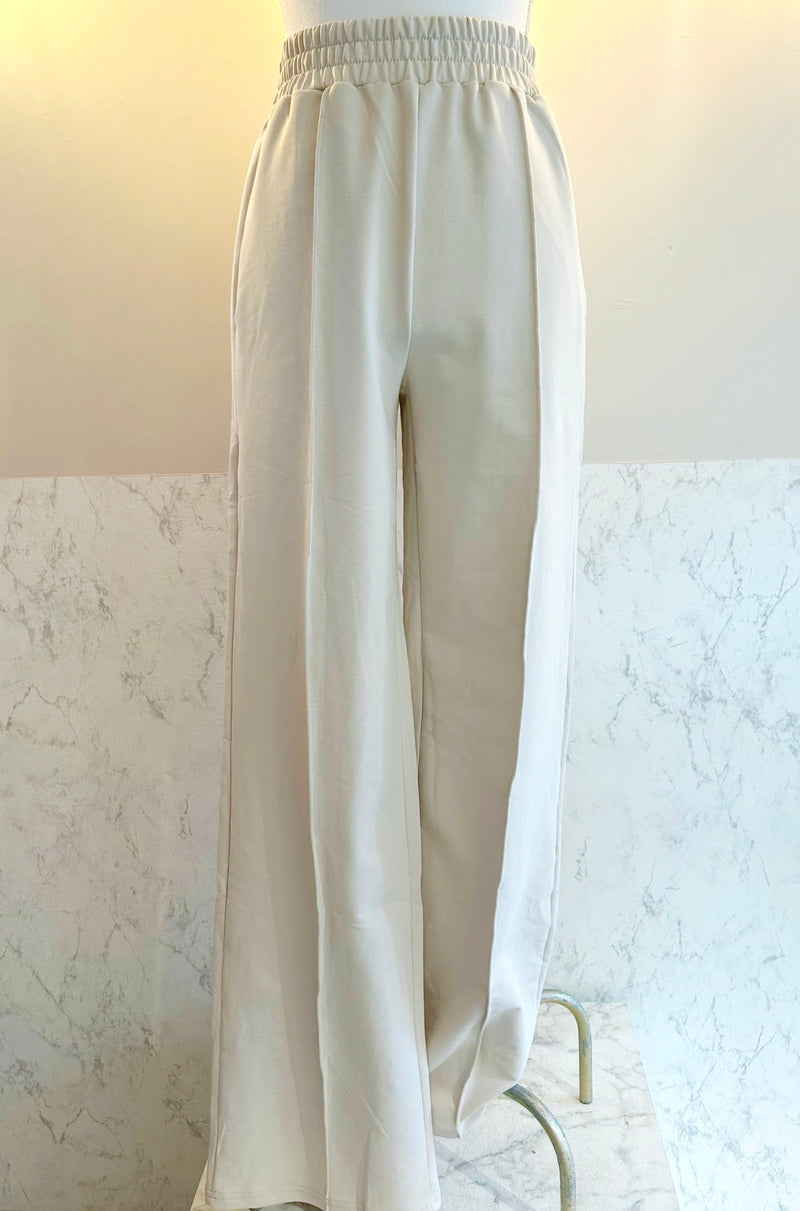 Long Ecru - Sandy summer pants