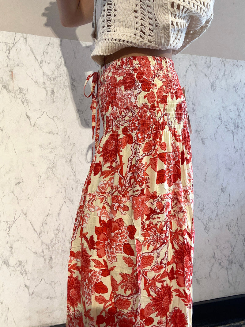 Midi skirt / dress Red Roses