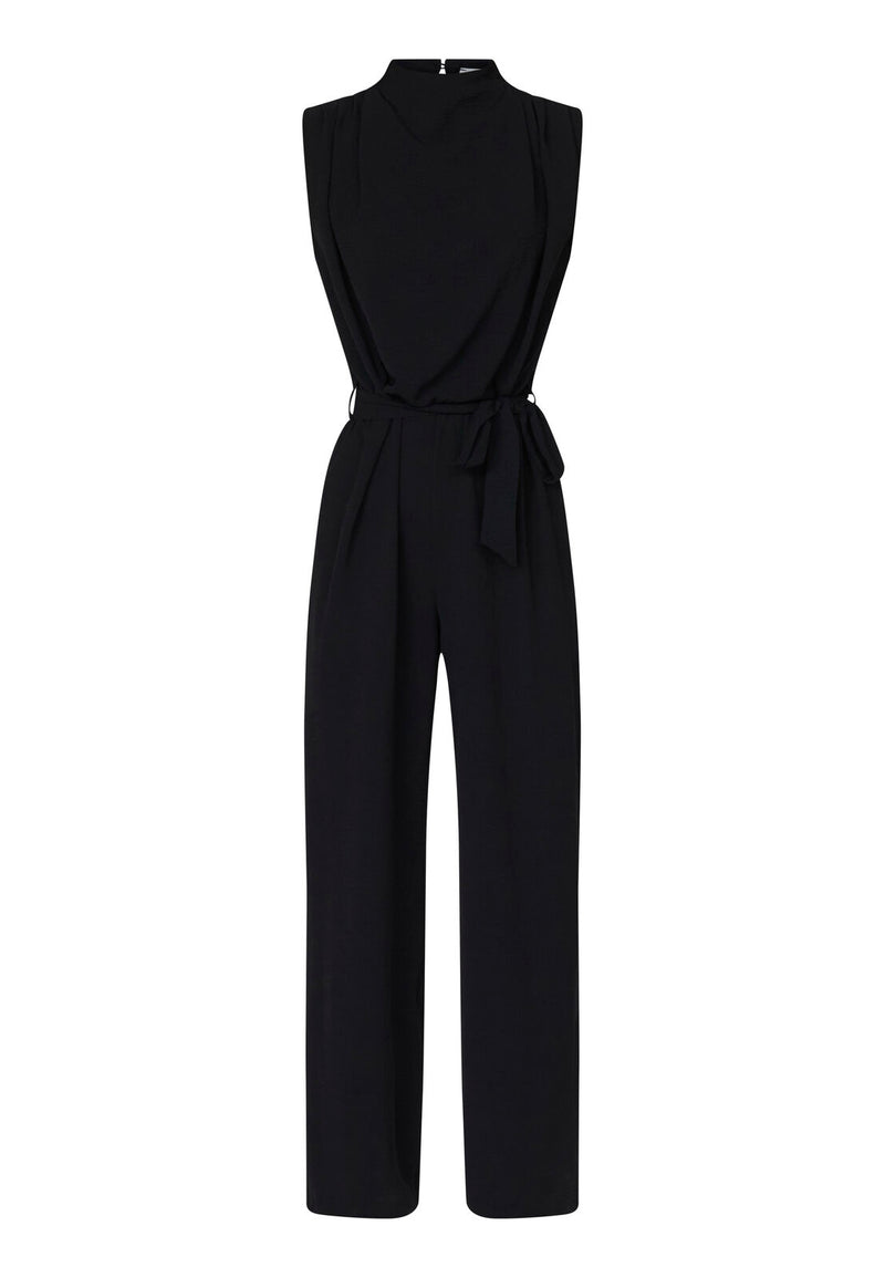 Black Cuto Evening Jumpsuit