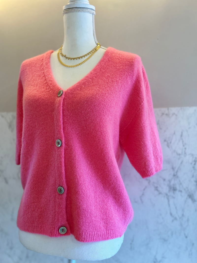 Trend Alpaca Vestje - Roze