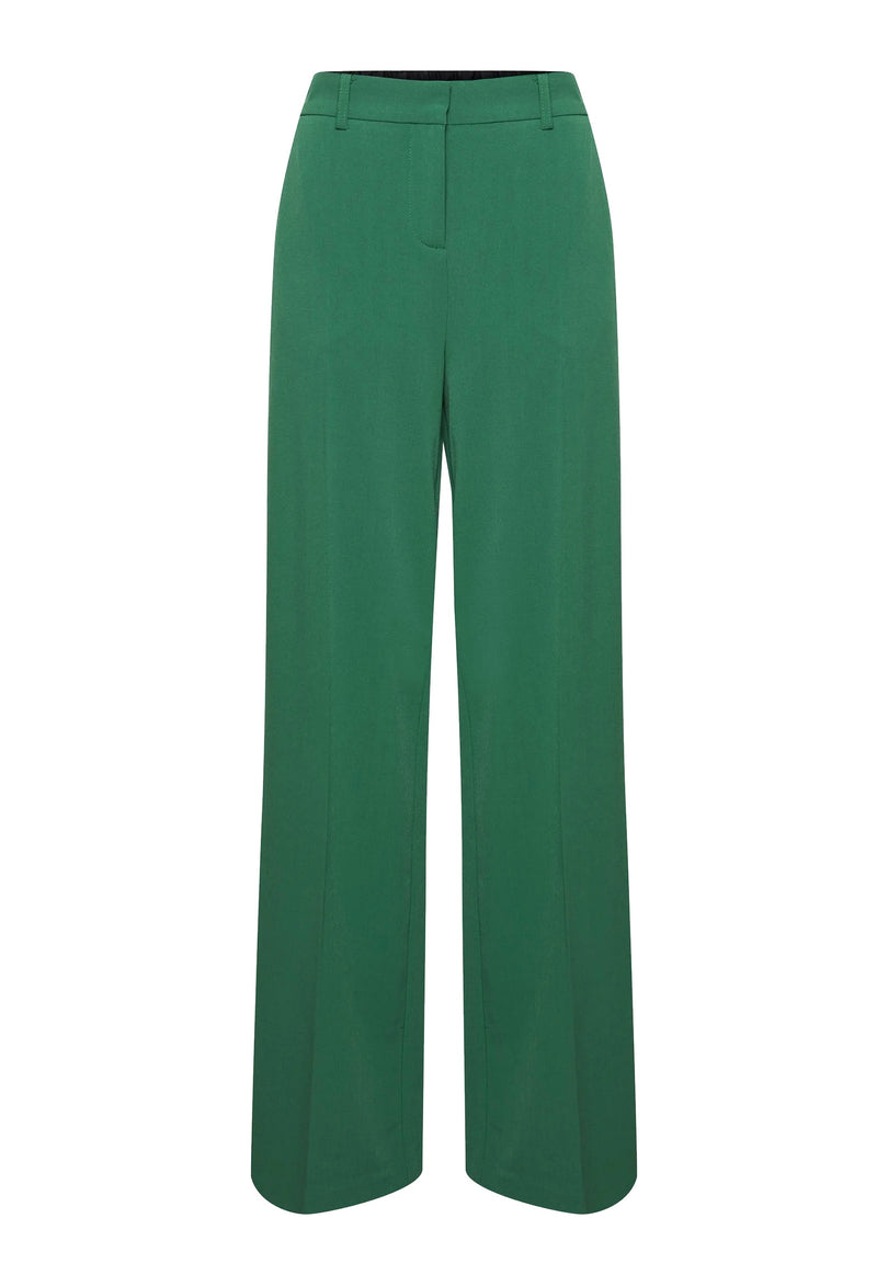 Wide leg pants - foliage green 💚