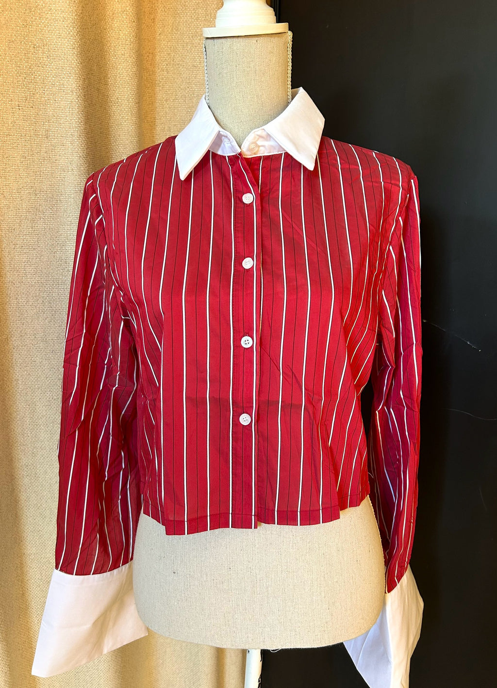 Love to shine Blouse - Red