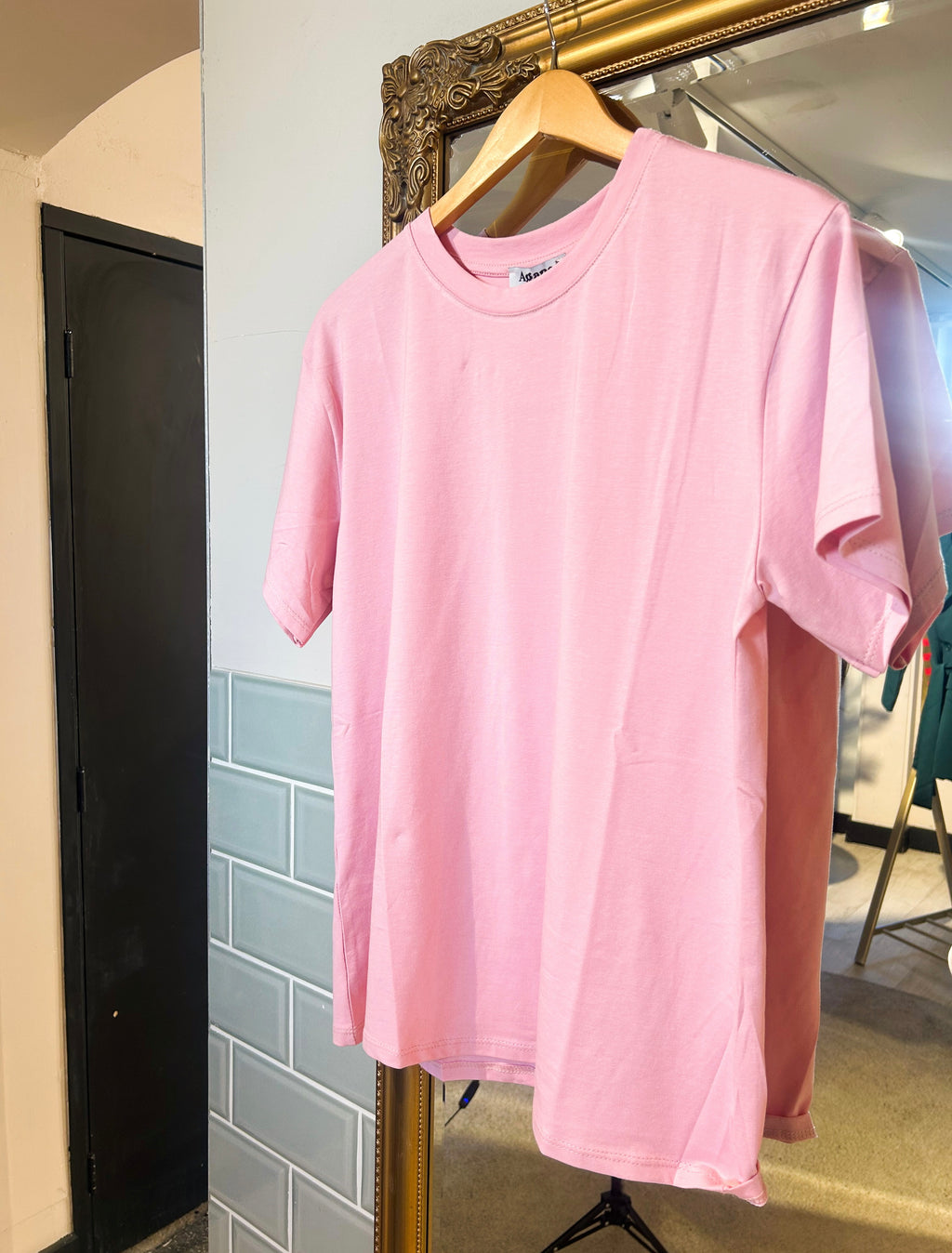 Cotton stylish Basic tee - Rose
