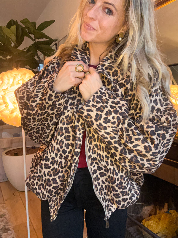 Printed Jacket - Trendy Panter OneSize