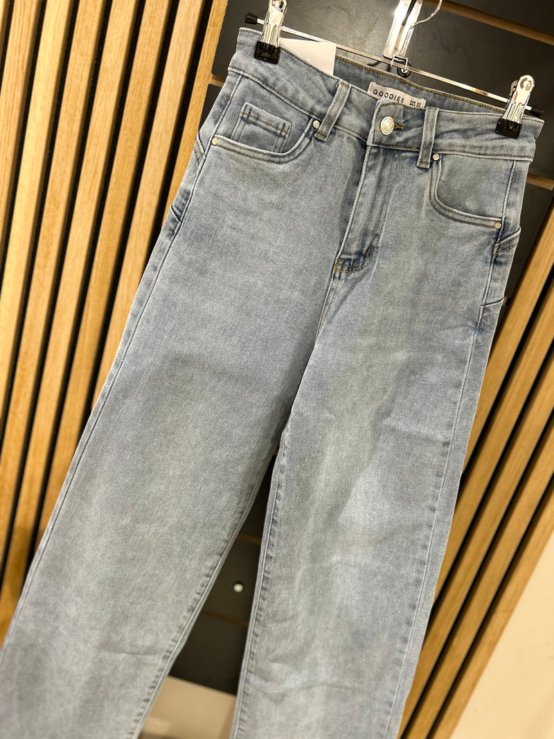 Wide leg Denim - LightBlue wash