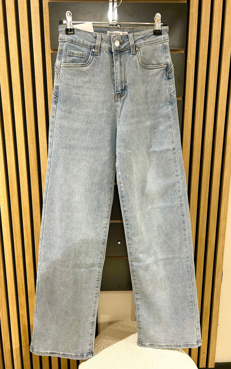 Wide leg Denim - LightBlue wash